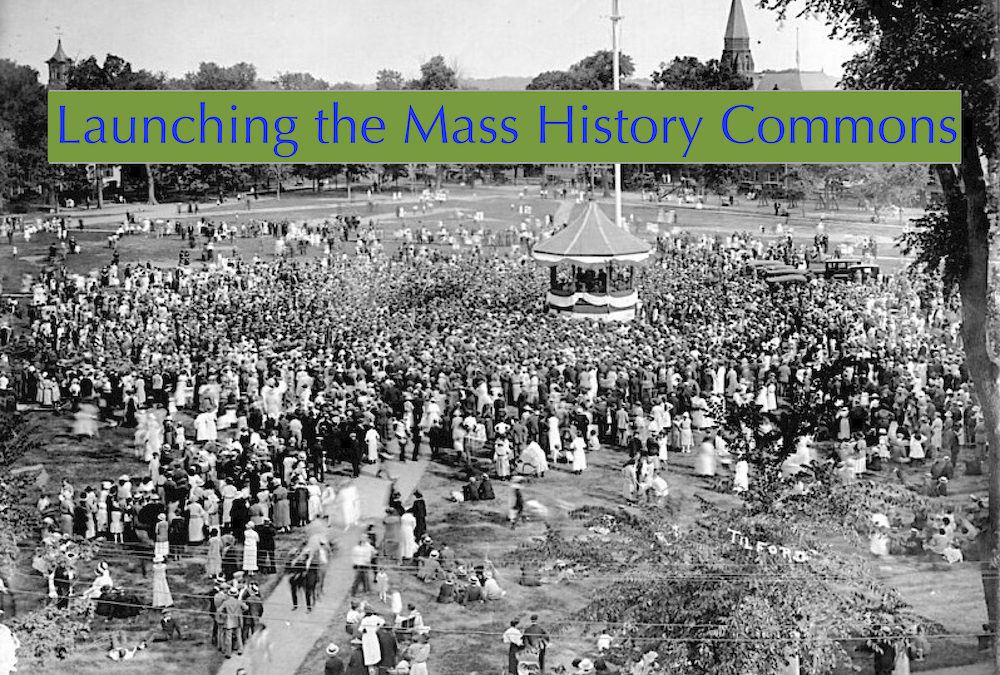 Launch of the Mass History Commons