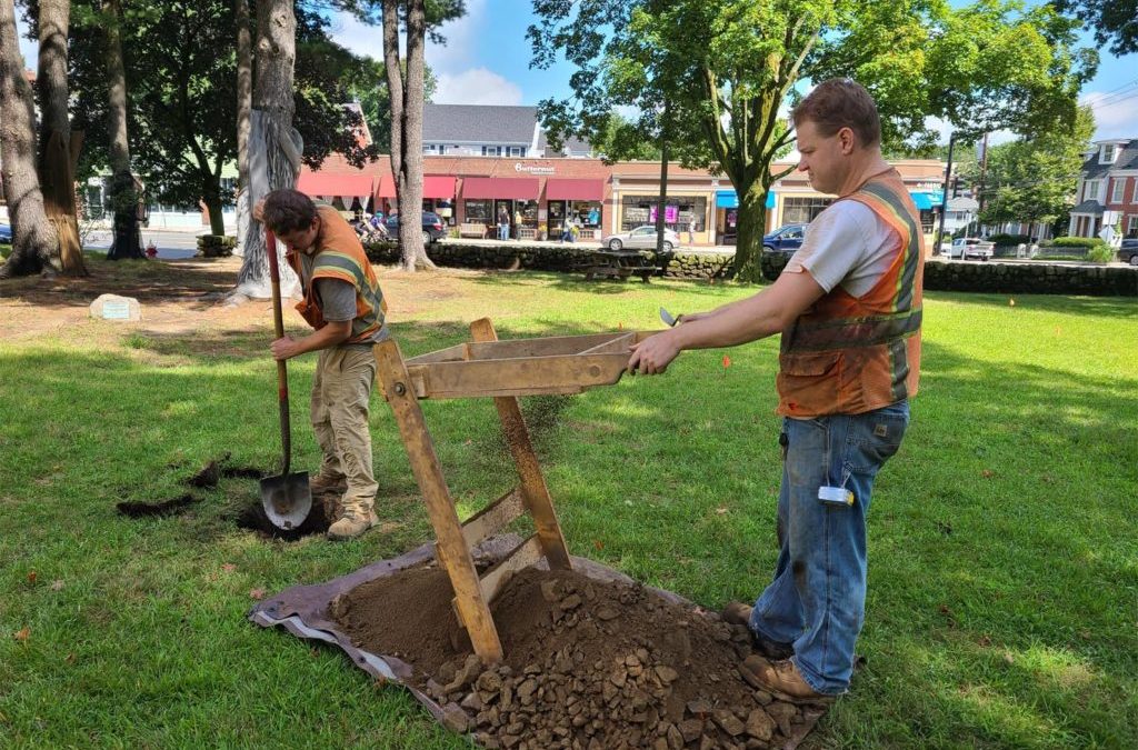 Archaeological Dig at Jason Russell House