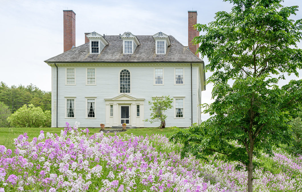 Maine Preservation and The 1772 Foundation help fund conservation work at Hamilton House