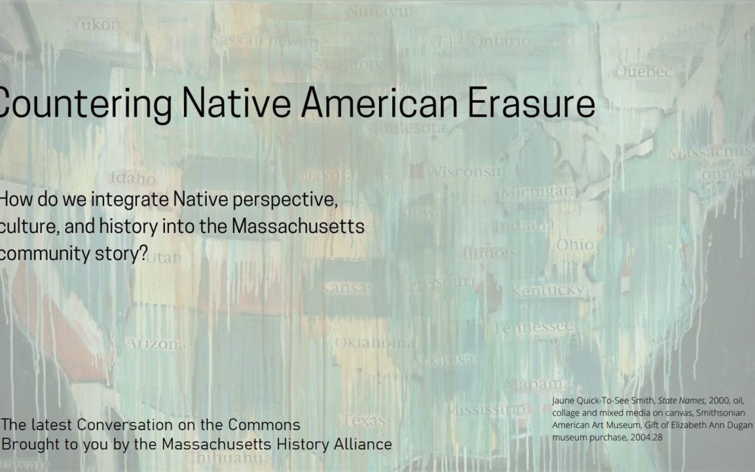 Conversations on the Commons: Countering Native American Erasure