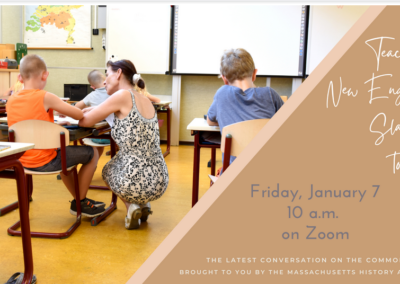 Conversations on the Commons January 7: Teaching New England Slavery to Kids