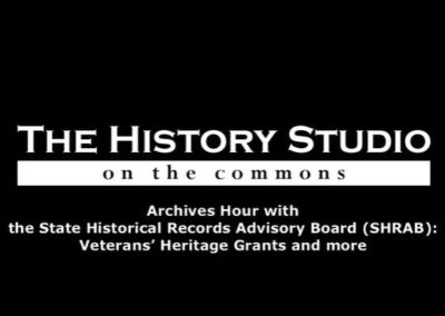 Archives Hour with the State Historical Records Advisory Board (SHRAB): Veterans’ Heritage Grants and more (28 October 2021)