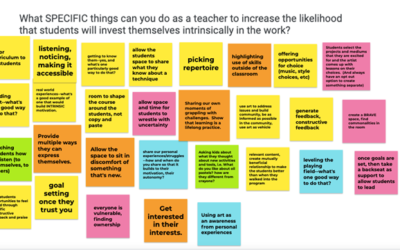 Teaching Artist Fellowships in Full Swing