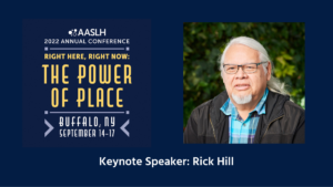 Rick Hill is the 2022 AASLH Annual Conference Keynote Speaker