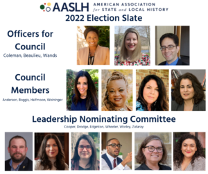 Members: Cast Your Vote in the 2022 AASLH Council Election