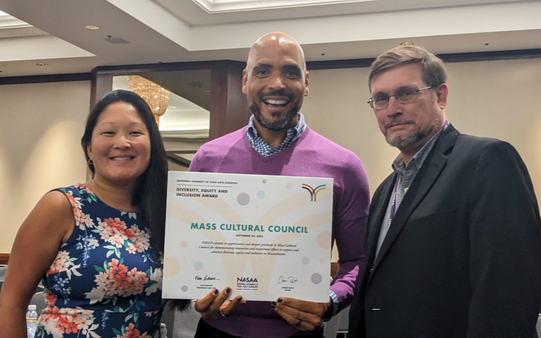 Mass Cultural Council Receives NASAA 2022 Diversity, Equity and Inclusion Agency Award