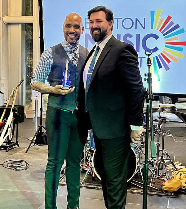 Michael J. Bobbitt Receives Harmony in Action Award from Boston Music Project