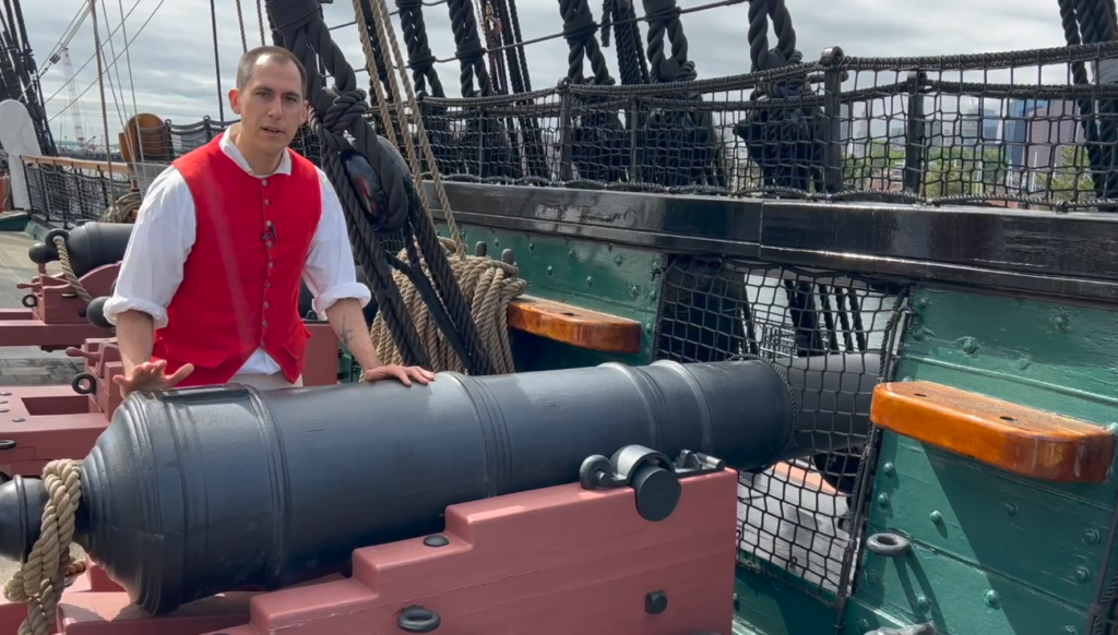 Elliott Fabrizio — USS Constitution — Historic Site Tour