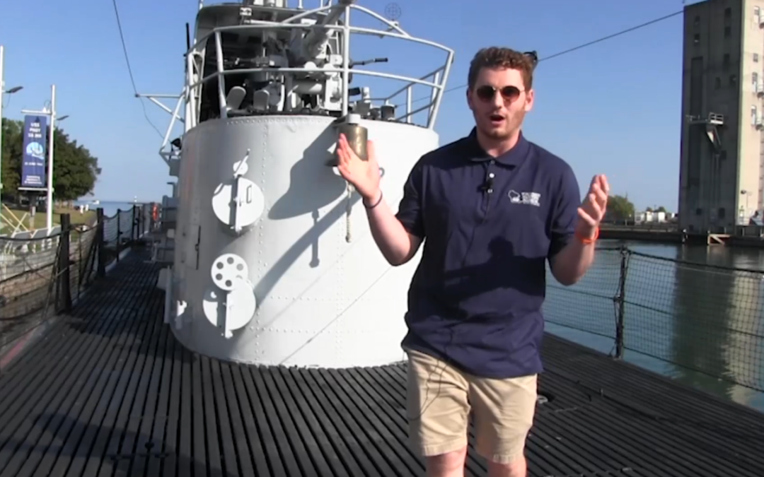 Karen Duvalle — USS Cobia at Wisconsin Maritime Museum — Historic Site Tour