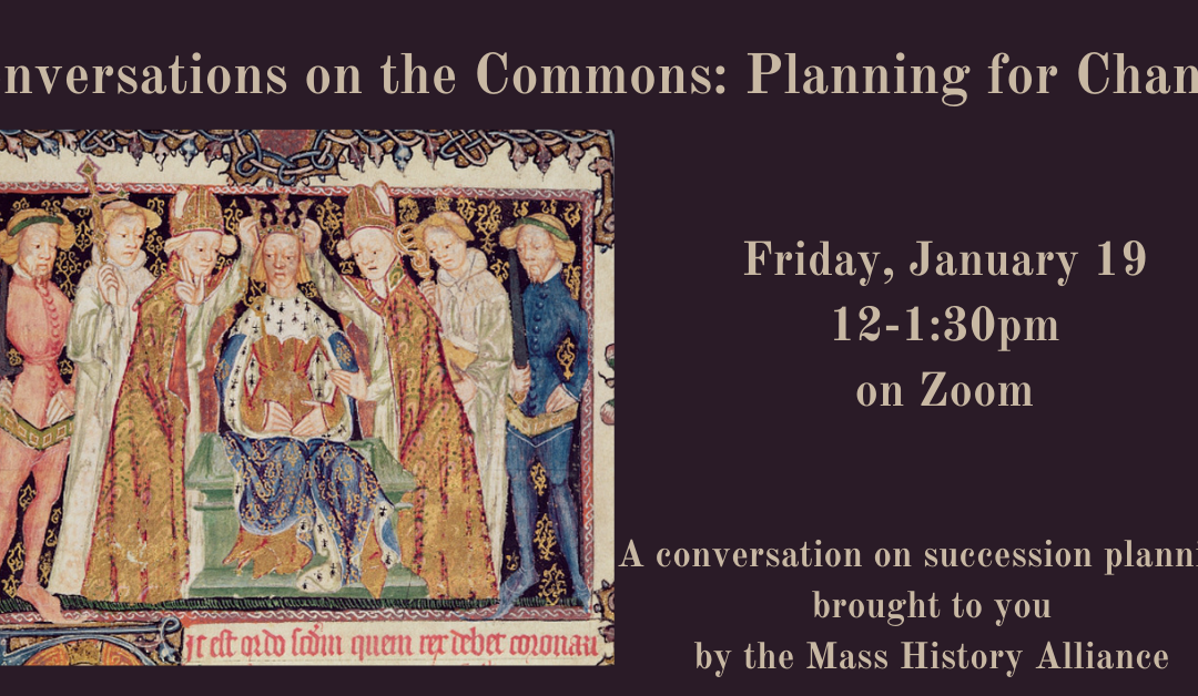 Conversations on the Commons: Planning for Change