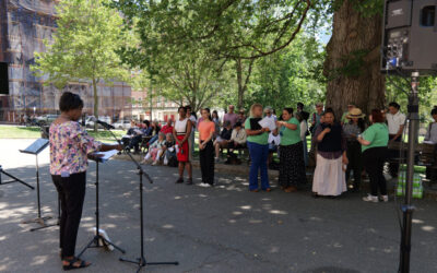Scenes from the 16th annual Douglass reading on the Boston Common