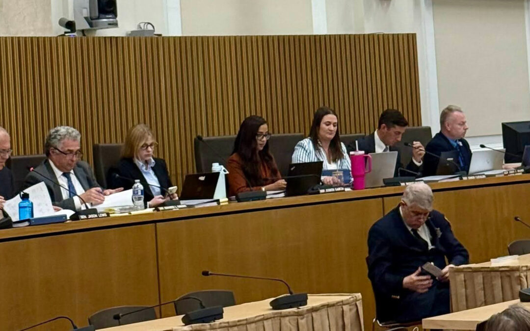 Testifying on Beacon Hill in Support of STEAM