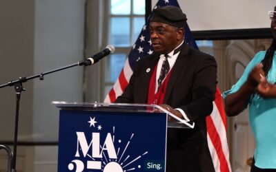 Poet Laureate Regie Gibson and the “Song of Massachusetts”