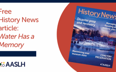 Water Has a Memory: Teaching History and Preparing for the Future