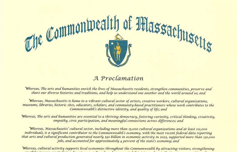 Happy Arts & Humanities Month, Massachusetts!